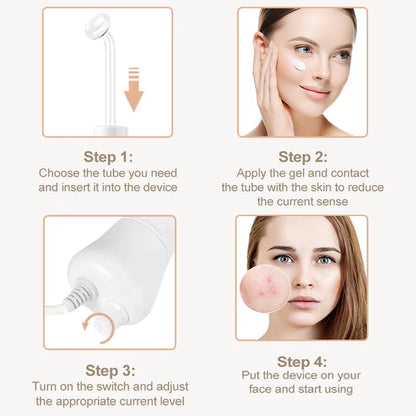 High Frequency Therapy Wand Professional Machine Skin Care Skin Tightening Device Beauty Products anti Wrinkle Face Clean